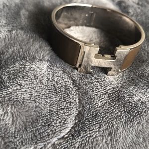 Hermes Clic H enamel bracelet